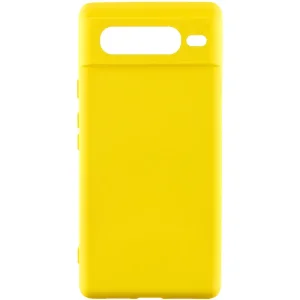 Цвет: Желтый - Чехол Silicone Cover Lakshmi (A) для Google Pixel 7 Pro Flash