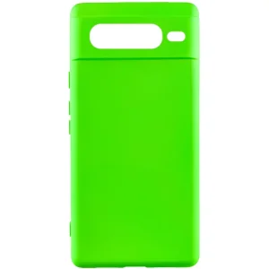 Колір: Зелений - Чохол Silicone Cover Lakshmi (A) для Google Pixel 7 Pro Neon Green