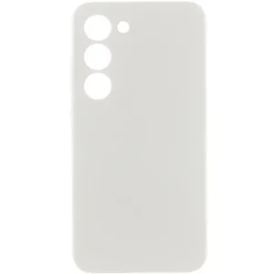 Чохол Silicone Cover Lakshmi Full Camera (AA) для Samsung Galaxy S23 White