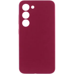 Чохол Silicone Cover Lakshmi Full Camera (AA) для Samsung Galaxy S23 Marsala
