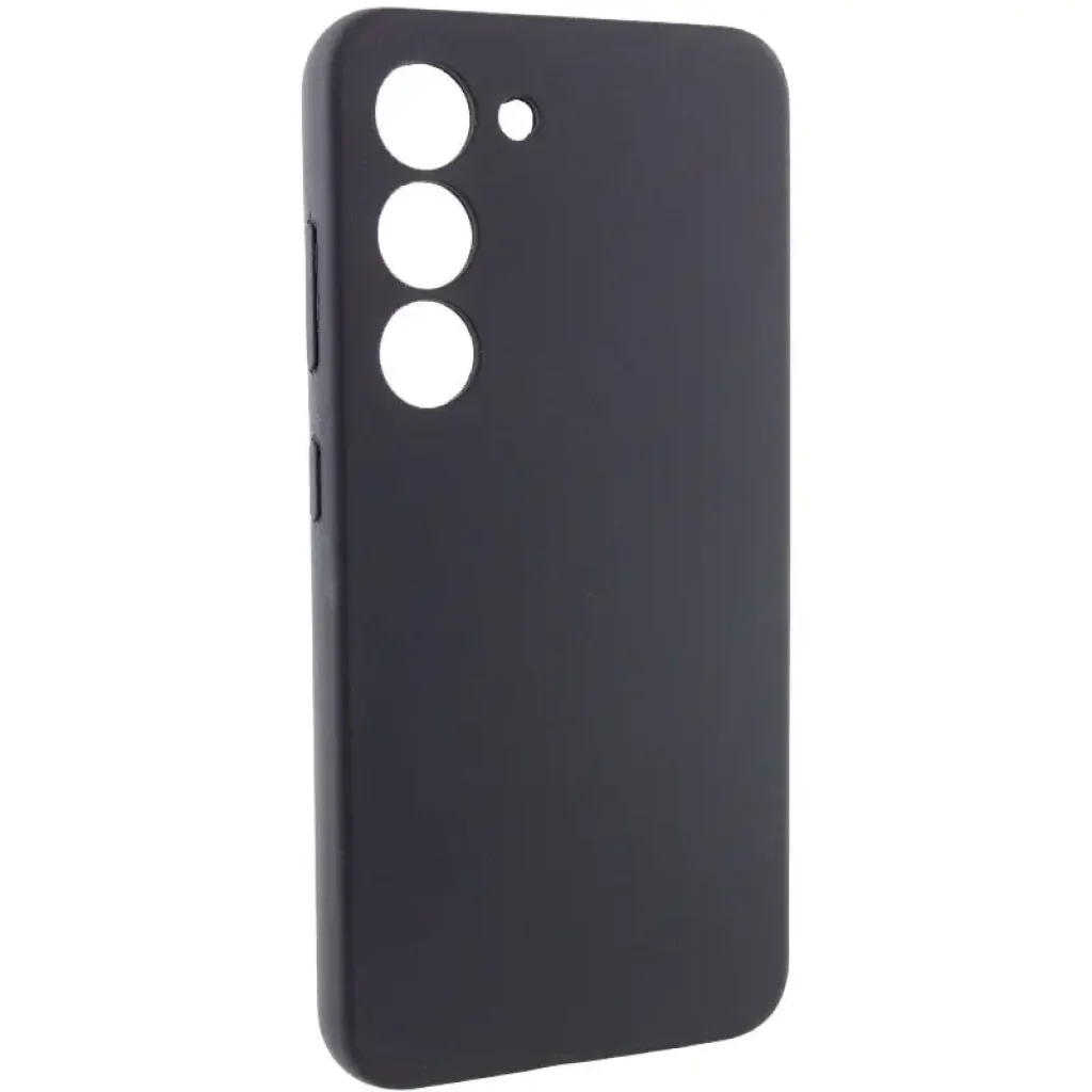Чохол Silicone Cover Lakshmi Full Camera (AA) для Samsung Galaxy S23 Black
