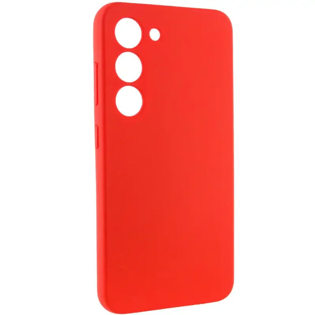 Чехол Silicone Cover Lakshmi Full Camera (AA) для Samsung Galaxy S23 Red