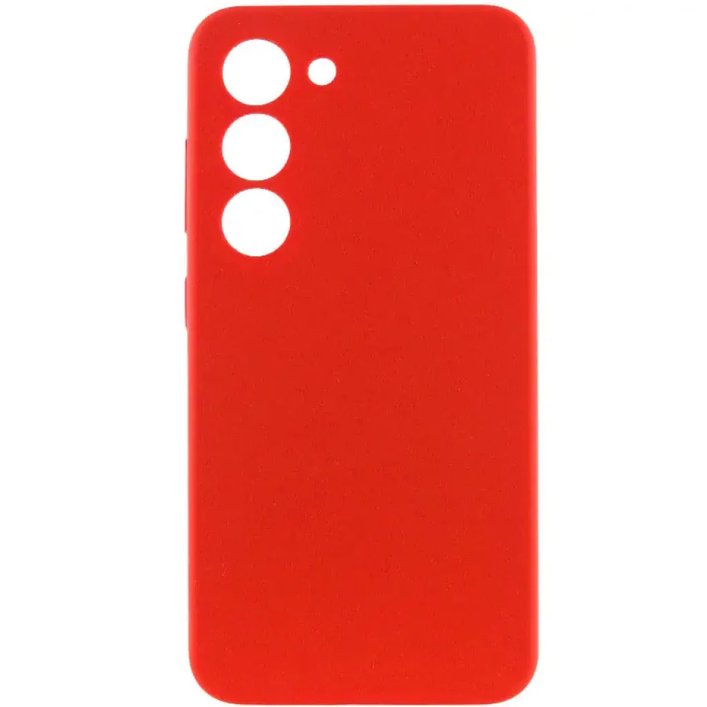 Чехол Silicone Cover Lakshmi Full Camera (AA) для Samsung Galaxy S23 Red