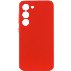 Чохол Silicone Cover Lakshmi Full Camera (AA) для Samsung Galaxy S23 Red