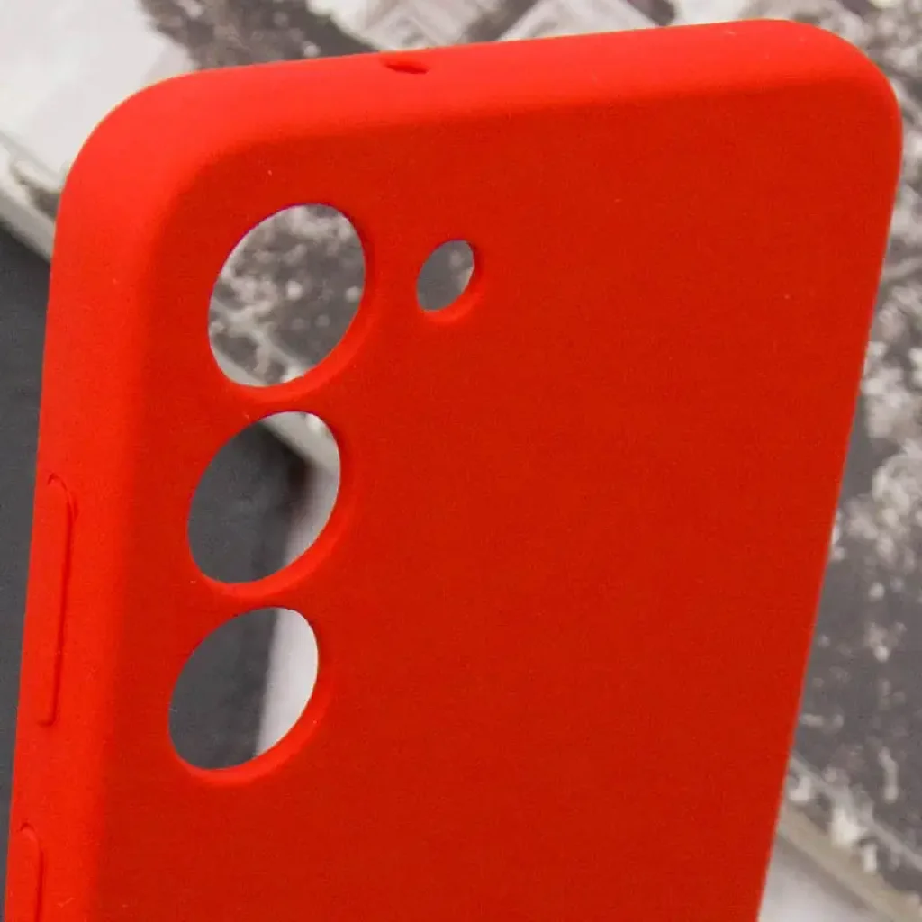 Чехол Silicone Cover Lakshmi Full Camera (AA) для Samsung Galaxy S23 Red