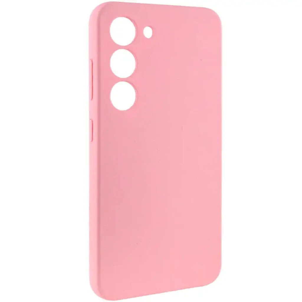 Чохол Silicone Cover Lakshmi Full Camera (AA) для Samsung Galaxy S23 Pink