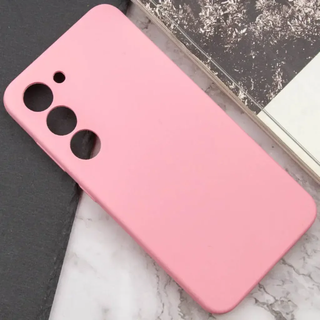 Чохол Silicone Cover Lakshmi Full Camera (AA) для Samsung Galaxy S23 Pink