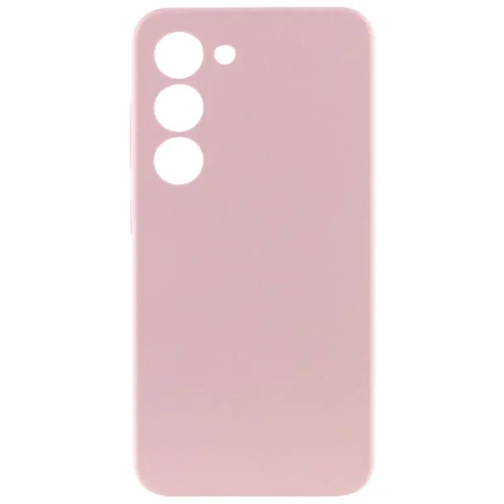 Чохол Silicone Cover Lakshmi Full Camera (AA) для Samsung Galaxy S23 Pink Sand