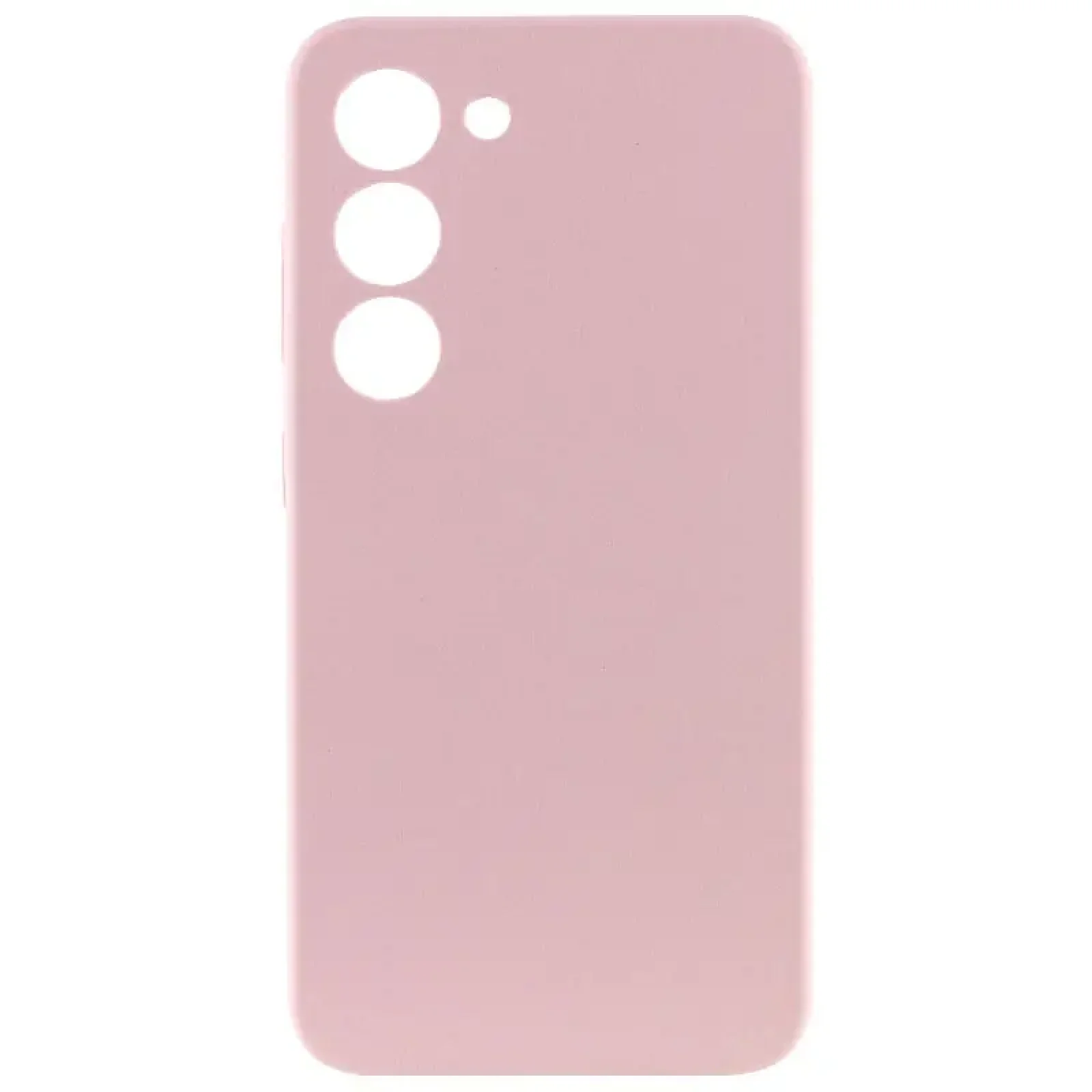 Чехол Silicone Cover Lakshmi Full Camera (AA) для Samsung Galaxy S23 Pink Sand