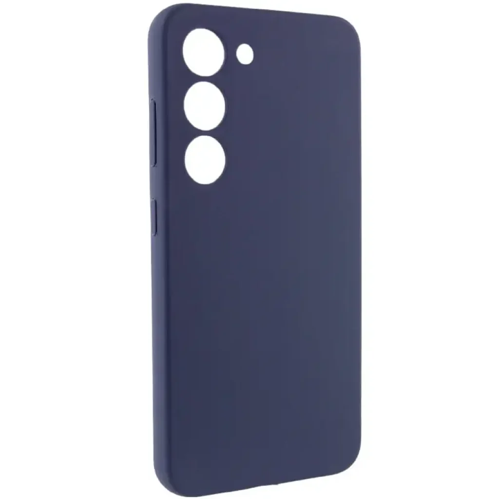 Чохол Silicone Cover Lakshmi Full Camera (AA) для Samsung Galaxy S23 Midnight Blue