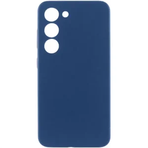 Чохол Silicone Cover Lakshmi Full Camera (AA) для Samsung Galaxy S23 Navy Blue