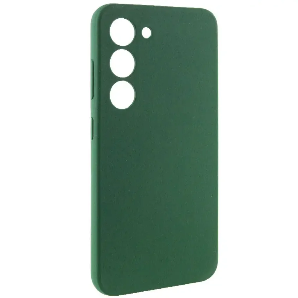 Чохол Silicone Cover Lakshmi Full Camera (AA) для Samsung Galaxy S23 Dark Green