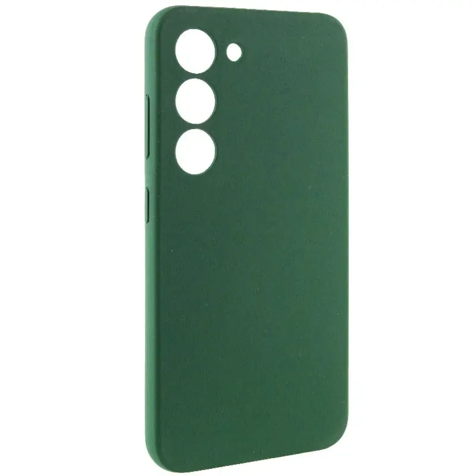 Чехол Silicone Cover Lakshmi Full Camera (AA) для Samsung Galaxy S23 Dark Green