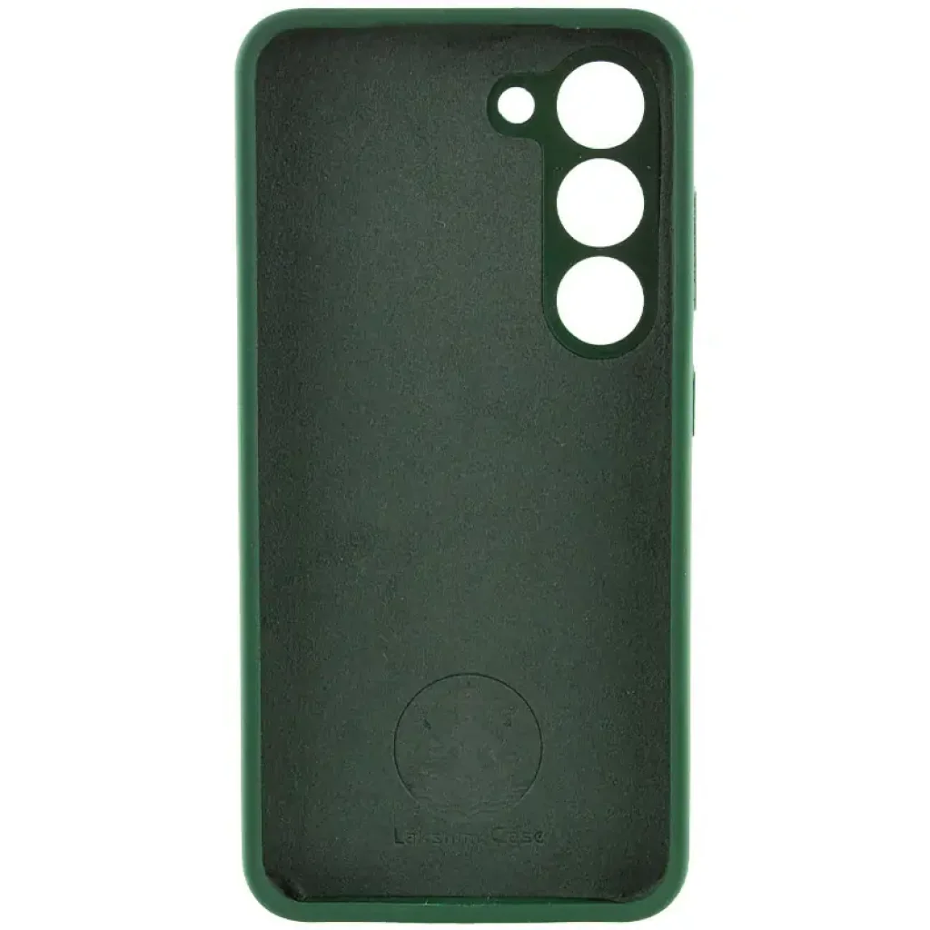 Чохол Silicone Cover Lakshmi Full Camera (AA) для Samsung Galaxy S23 Dark Green