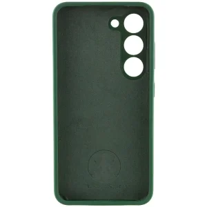Чохол Silicone Cover Lakshmi Full Camera (AA) для Samsung Galaxy S23 Dark Green