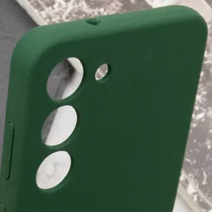 Чохол Silicone Cover Lakshmi Full Camera (AA) для Samsung Galaxy S23 Dark Green