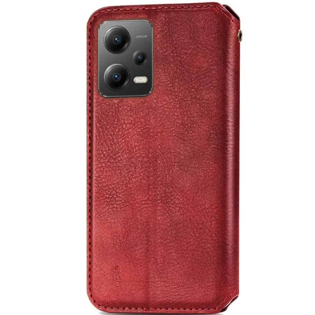 Чехол Getman Cubic PU Case для Xiaomi Poco X5 5G / Redmi Note 12 5G Red