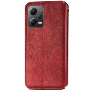Чехол Getman Cubic PU Case для Xiaomi Poco X5 5G / Redmi Note 12 5G Red