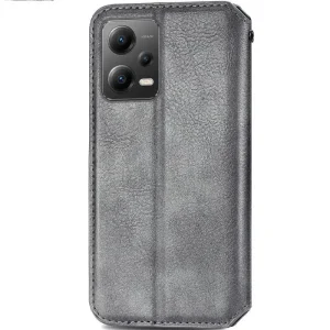 Чехол Getman Cubic PU Case для Xiaomi Poco X5 5G / Redmi Note 12 5G Gray