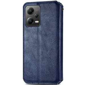 Чехол Getman Cubic PU Case для Xiaomi Poco X5 5G / Redmi Note 12 5G Blue