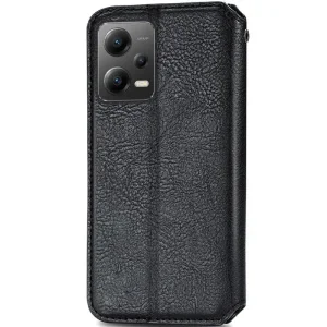 Чохол Getman Cubic PU Case для Xiaomi Poco X5 5G / Redmi Note 12 5G Black