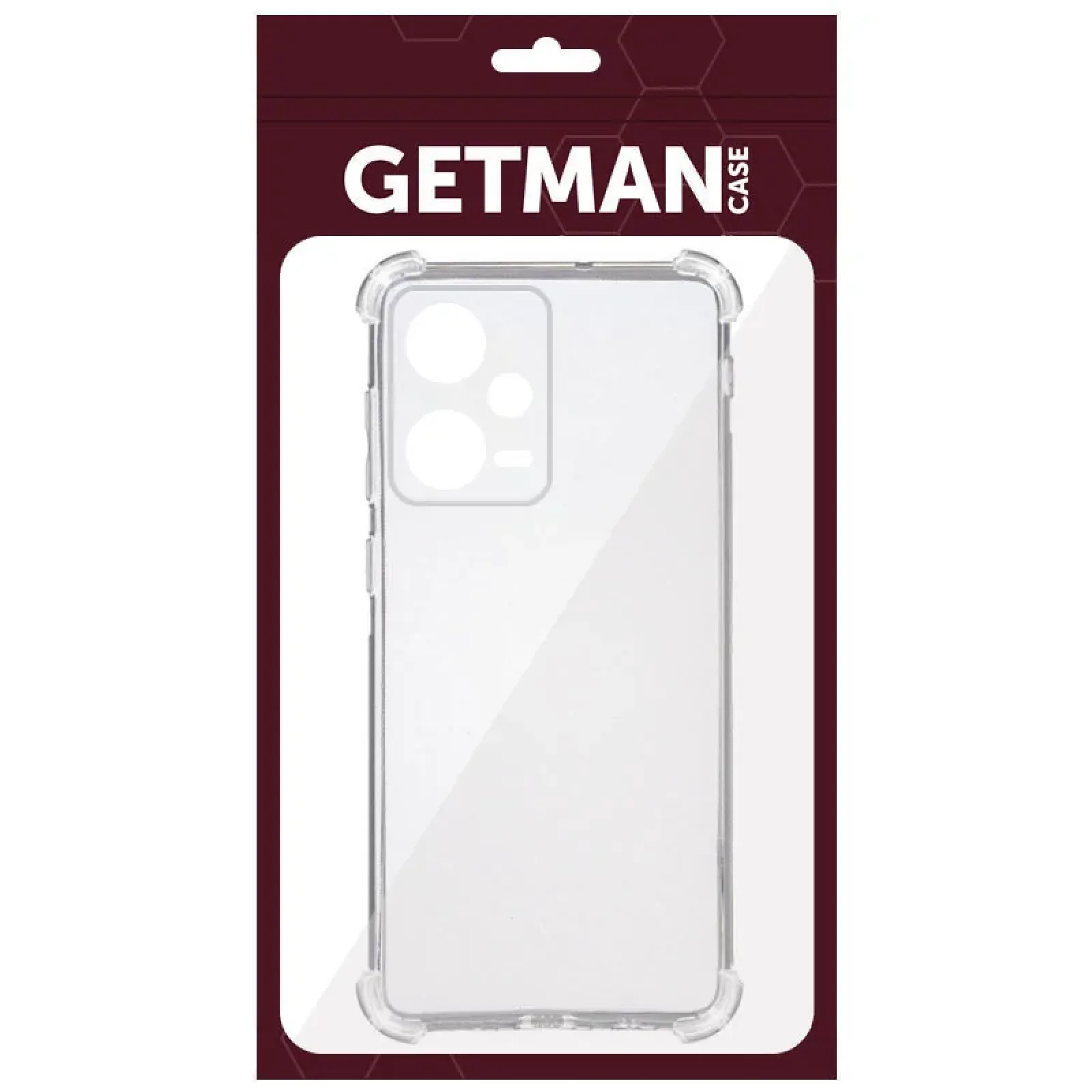 Чохол Getman Ease Logo TPU Case Transparent для Xiaomi Redmi Note 12 Pro Plus 5G