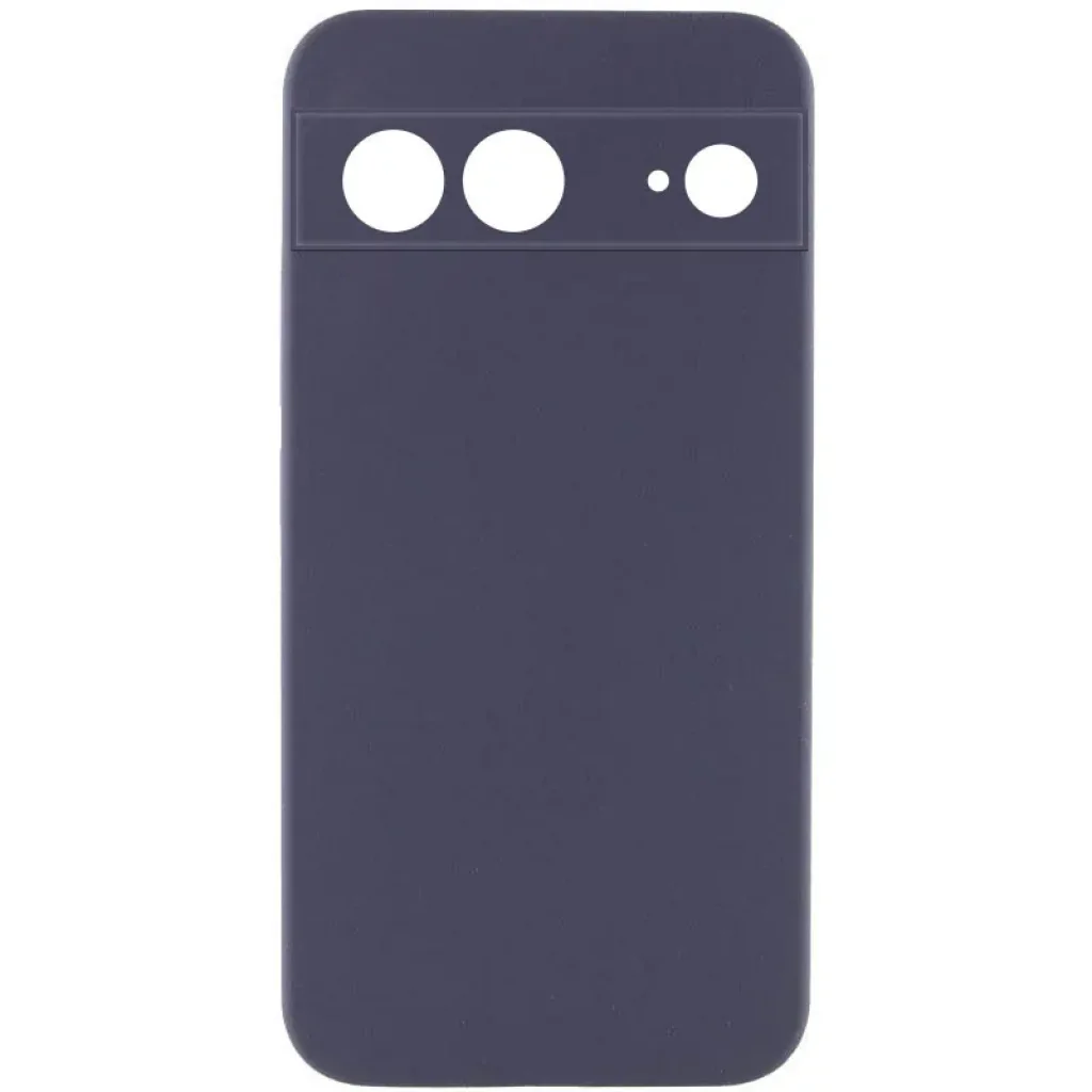 Чохол Silicone Cover Lakshmi Full Camera (AAA) для Google Pixel 7a Dark Gray