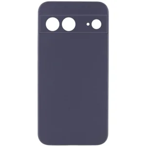 Колір: Сірий - Чохол Silicone Cover Lakshmi Full Camera (AAA) для Google Pixel 7a Dark Gray