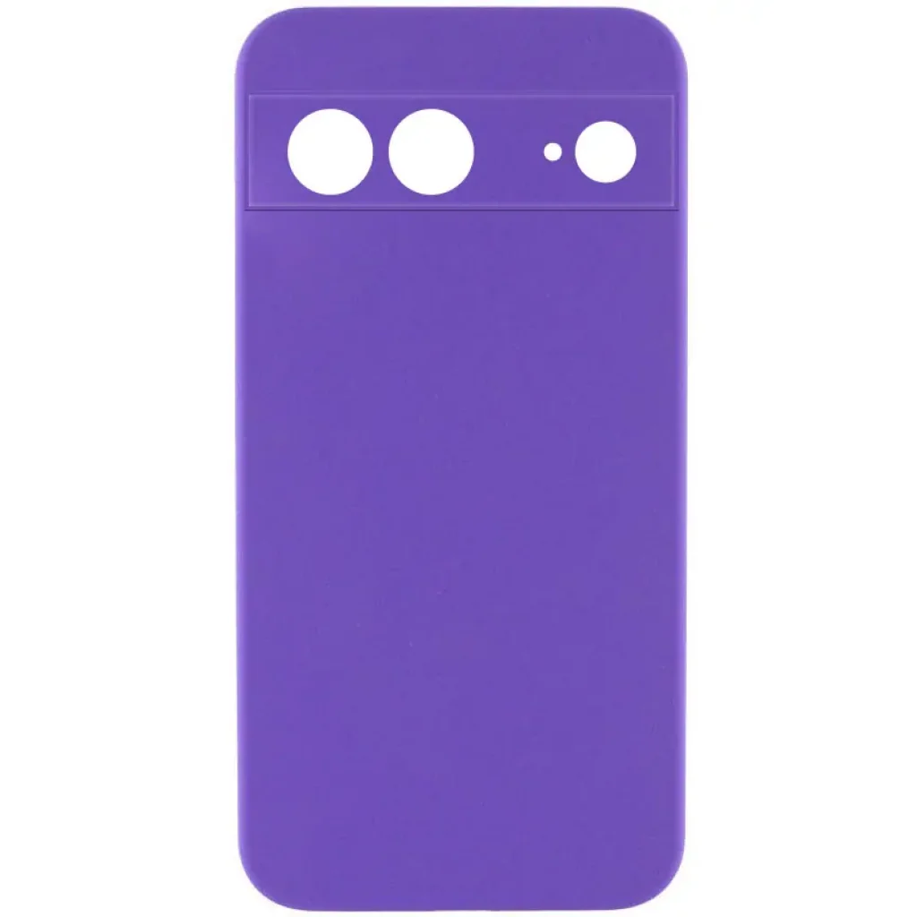 Чохол Silicone Cover Lakshmi Full Camera (AAA) для Google Pixel 7a Amethyst