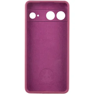 Чохол Silicone Cover Lakshmi Full Camera (AAA) для Google Pixel 7a Plum