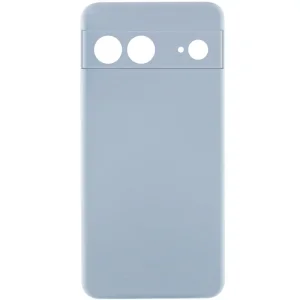 Колір: Блакитний - Чохол Silicone Cover Lakshmi Full Camera (AAA) для Google Pixel 7a Sweet Blue