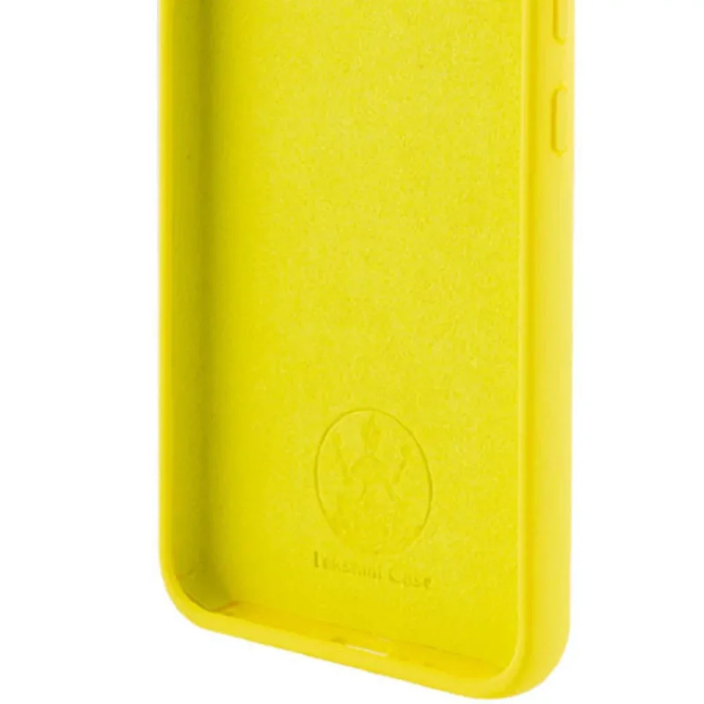 Чохол Silicone Cover Lakshmi Full Camera (AAA) для Google Pixel 7a Yellow