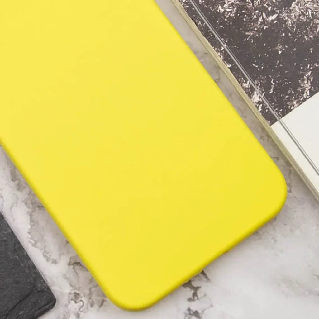Чохол Silicone Cover Lakshmi Full Camera (AAA) для Google Pixel 7a Yellow