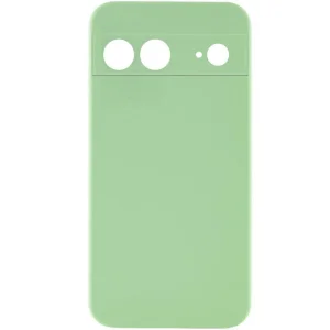 Колір: Зелений - Чохол Silicone Cover Lakshmi Full Camera (AAA) для Google Pixel 7a Mint