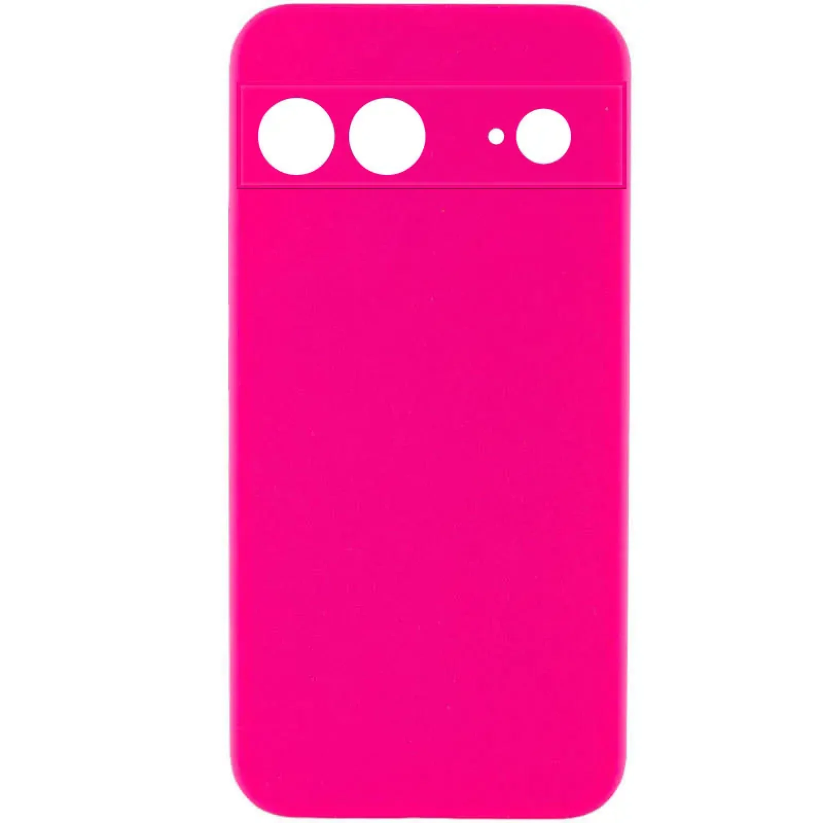Чохол Silicone Cover Lakshmi Full Camera (AAA) для Google Pixel 7a Barbie Pink