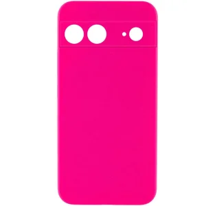 Колір: Рожевий - Чохол Silicone Cover Lakshmi Full Camera (AAA) для Google Pixel 7a Barbie Pink