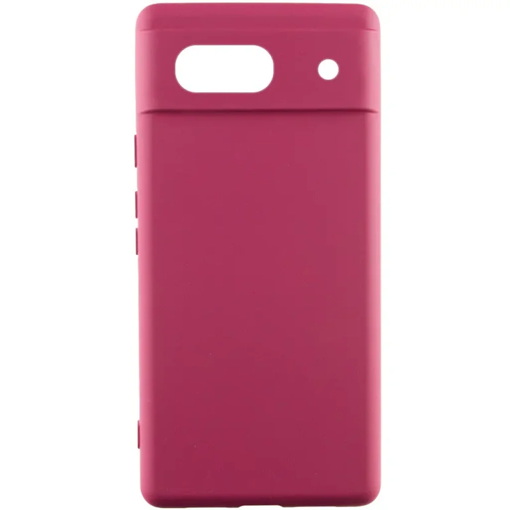 Чехол Silicone Cover Lakshmi (A) для Google Pixel 7a Marsala