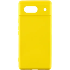 Цвет: Желтый - Чехол Silicone Cover Lakshmi (A) для Google Pixel 7a Flash