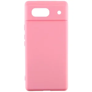 Цвет: Розовый - Чехол Silicone Cover Lakshmi (A) для Google Pixel 7a Pink