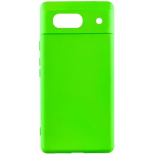 Колір: Зелений - Чохол Silicone Cover Lakshmi (A) для Google Pixel 7a Neon Green