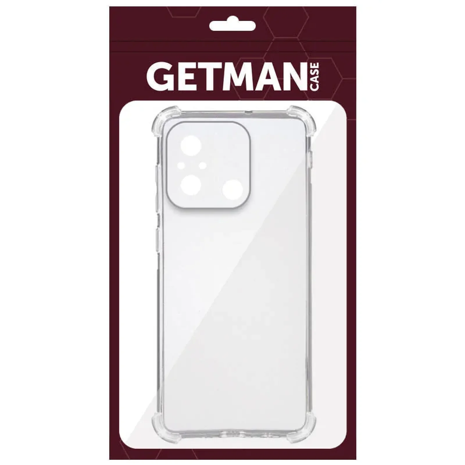 Чохол Getman Ease Logo TPU Case Transparent для Xiaomi Redmi 12C