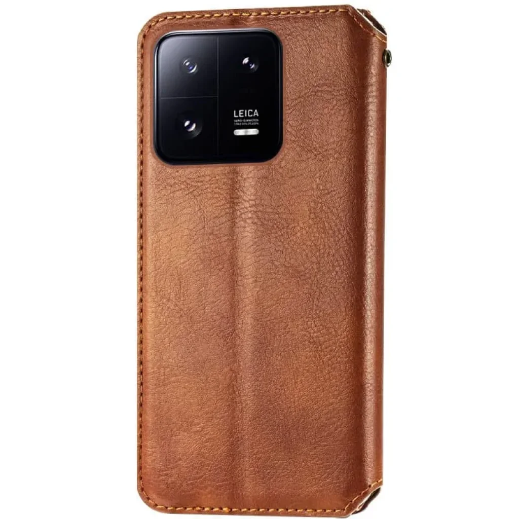 Чехол Getman Cubic PU Case для Xiaomi 13 Brown