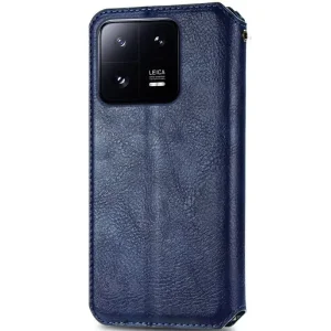 Чохол Getman Cubic PU Case для Xiaomi 13 Blue