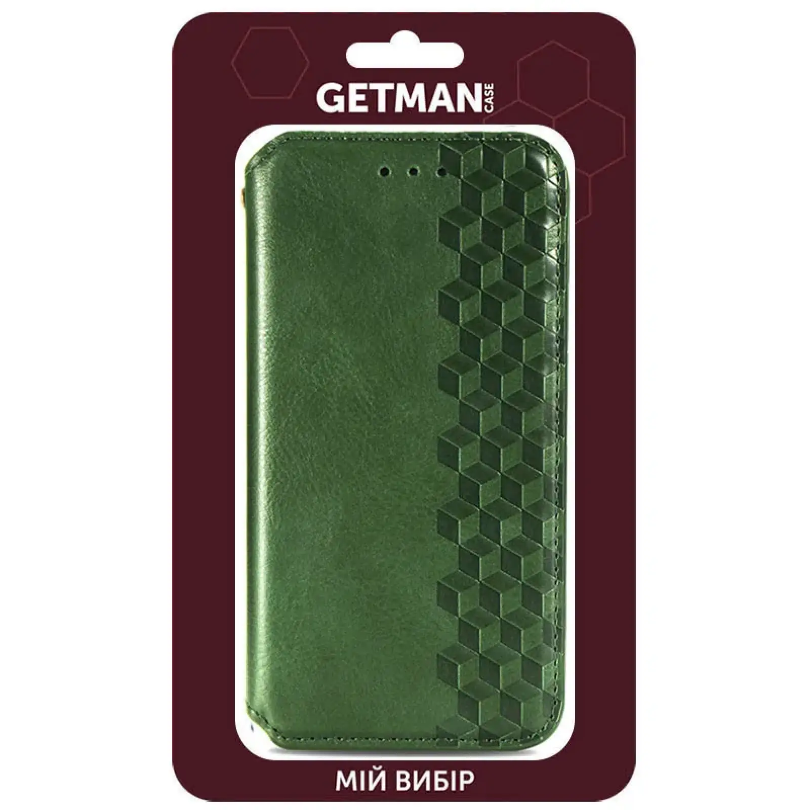 Чохол Getman Cubic PU Case для Xiaomi 13 Pro Green