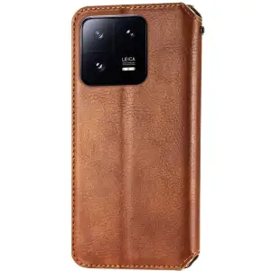 Чохол Getman Cubic PU Case для Xiaomi 13 Pro Brown