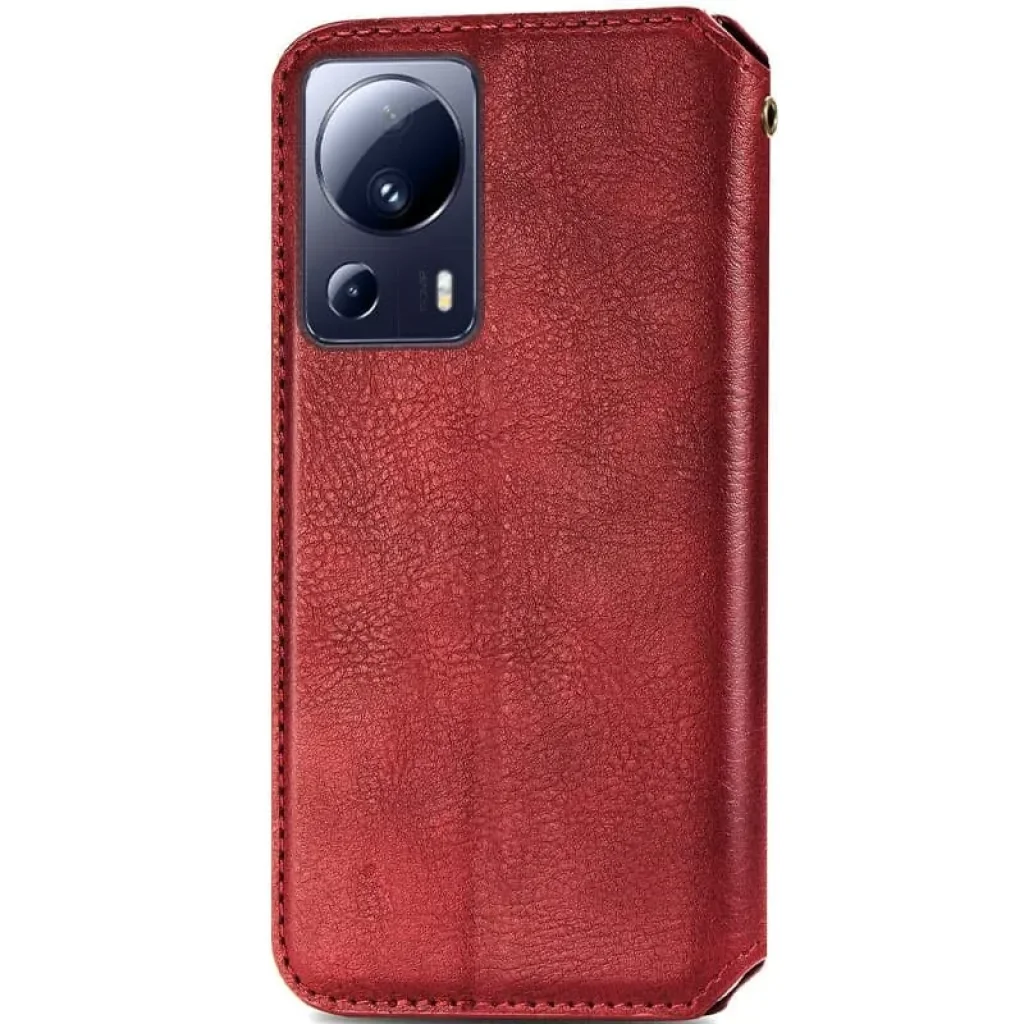 Чохол Getman Cubic PU Case для Xiaomi 13 Lite Red