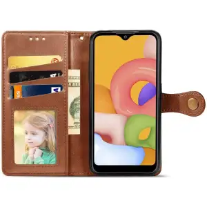 Чохол Getman Gallant PU Case для Xiaomi Redmi Note 12S Brown