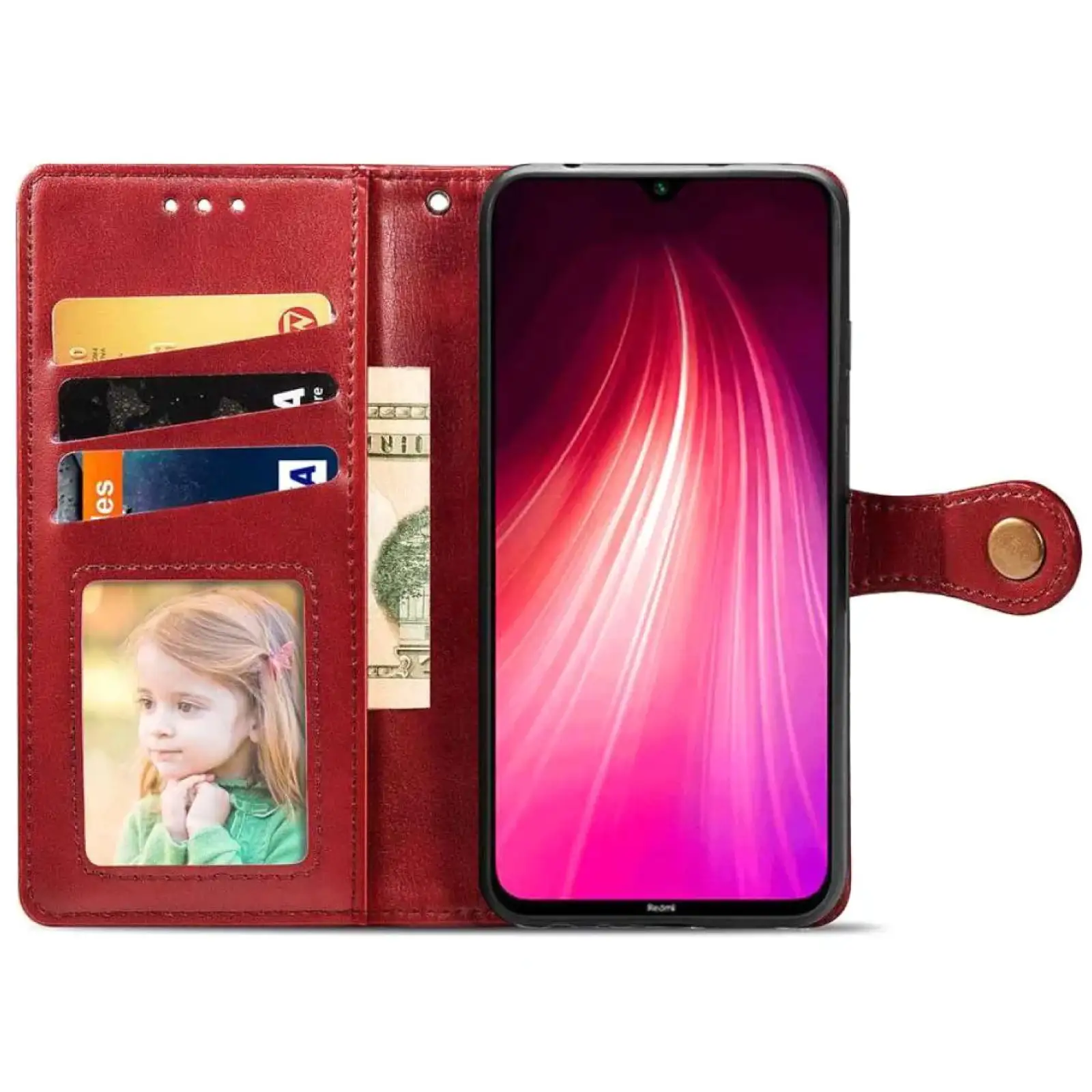 Чехол Getman Gallant PU Case для Xiaomi Redmi Note 12S Red