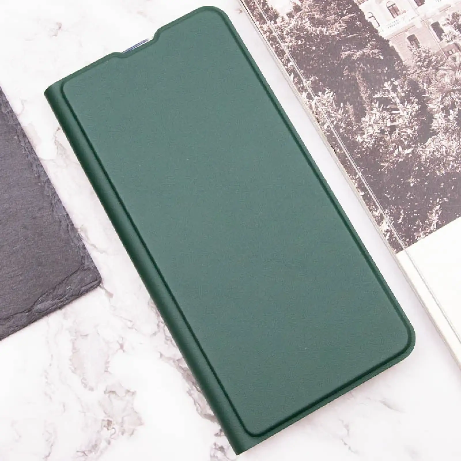 Чехол Getman Elegant (PU) для Xiaomi Redmi 12 Green