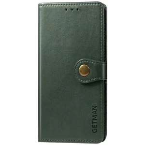 Колір: Зелений - Чохол Getman Gallant PU Case для TECNO Spark 10 Pro Green